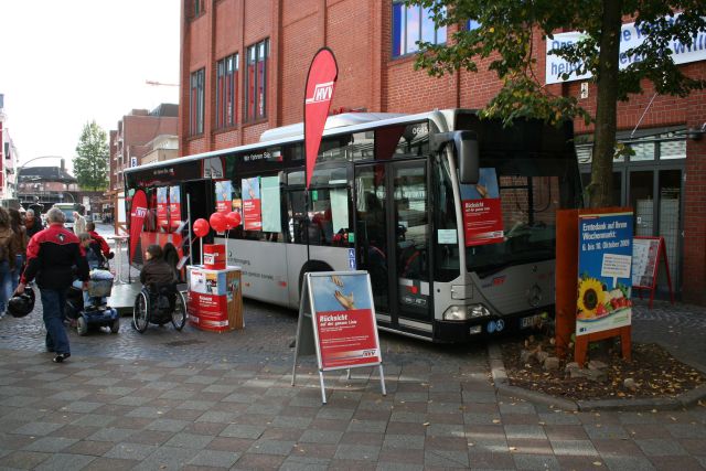 Infobus in der HVV-Aktionswoche